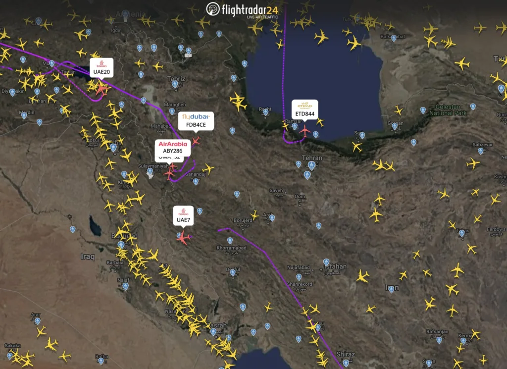 Israel Iran Conflict Flight Cancellations