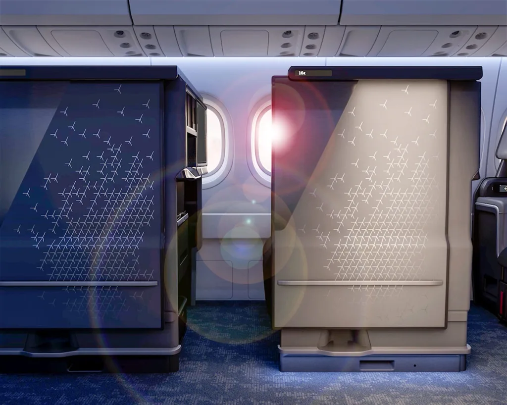 New Business Class Seats