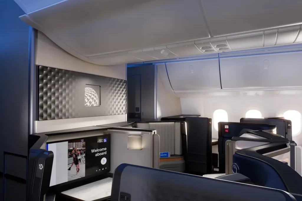New Business Class Seats