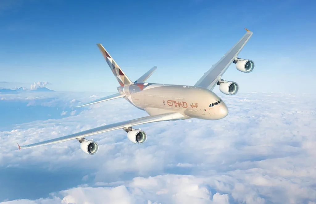 Etihad A380 Return
