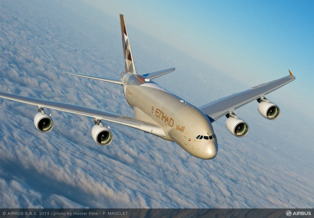 Etihad A380 Return