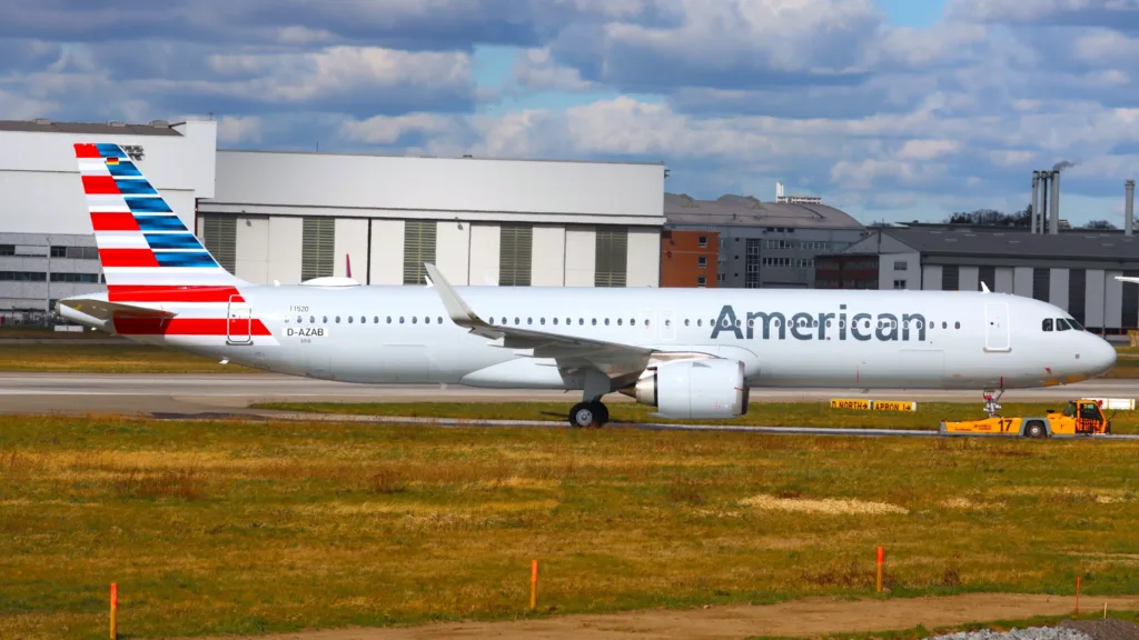 American Airlines A321XLR Ground