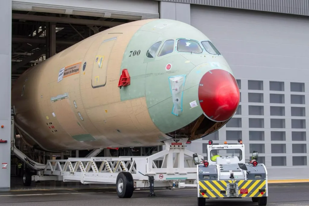First Airbus A350 Freighter