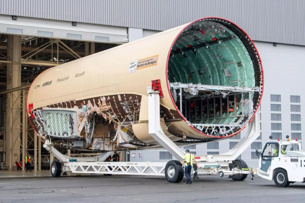 First Airbus A350 Freighter