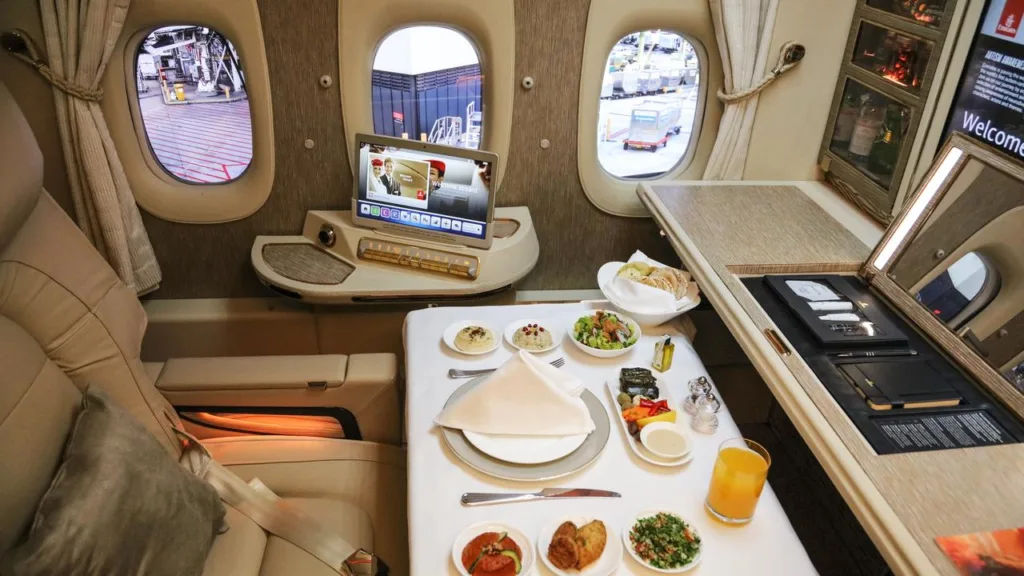 Emirates First Class Seats