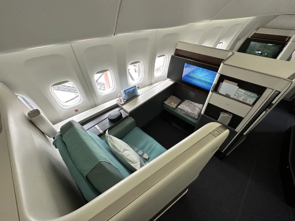 Korean Air First Class Seats