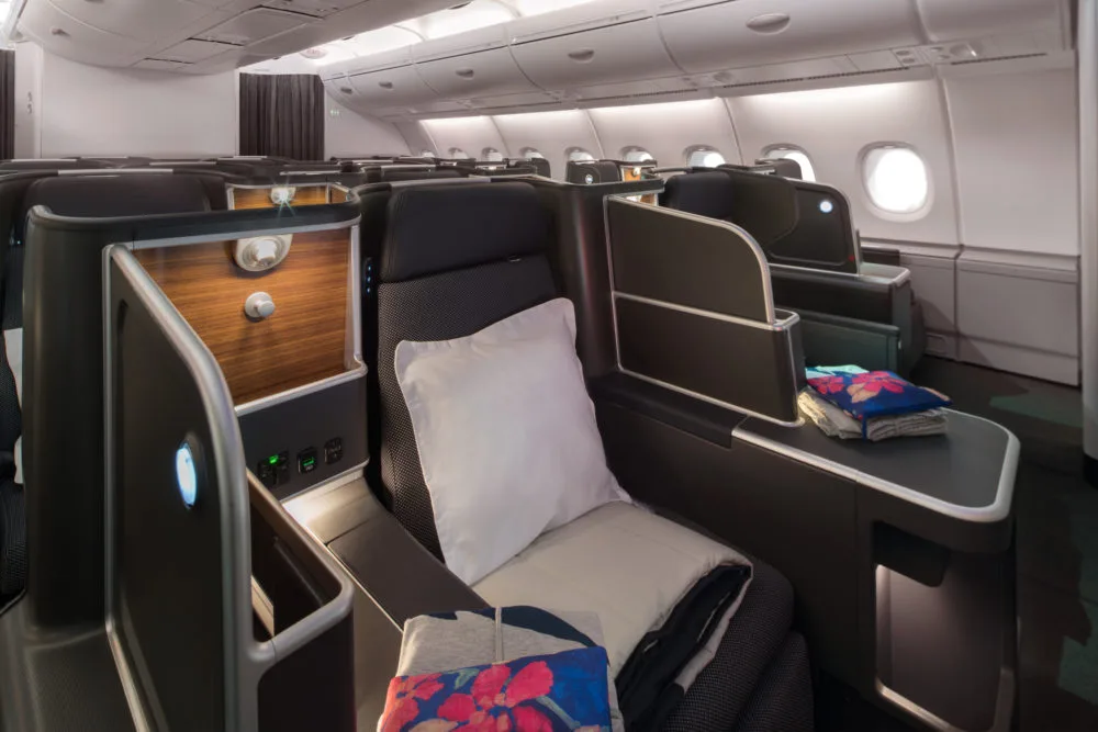 Qantas First Class Seats