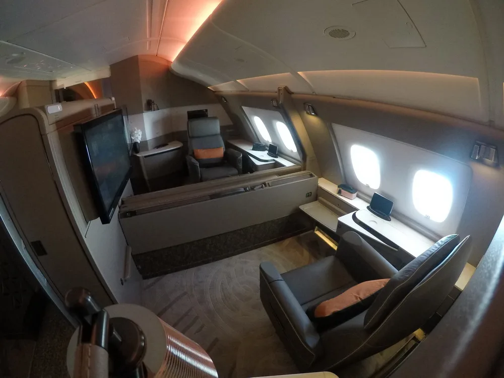 Singapore Airlines First Class Seats