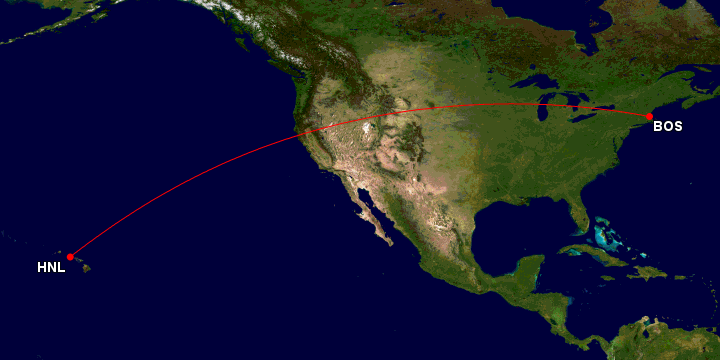 Longest Domestic Flights