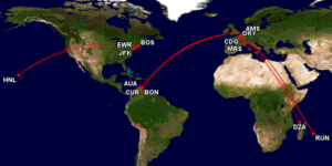 Longest Domestic Flights