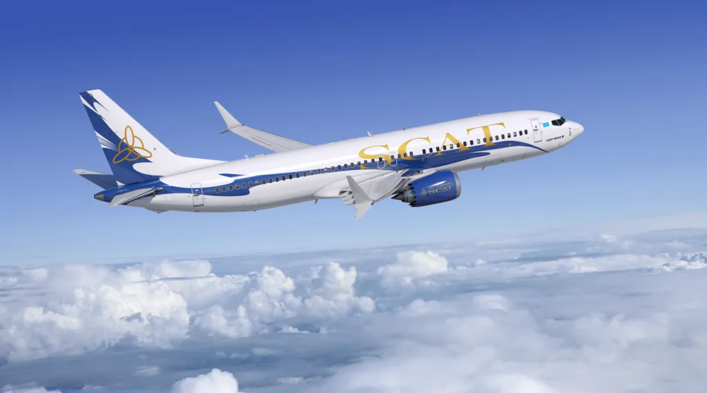 SCAT Airlines 737 MAX Flight