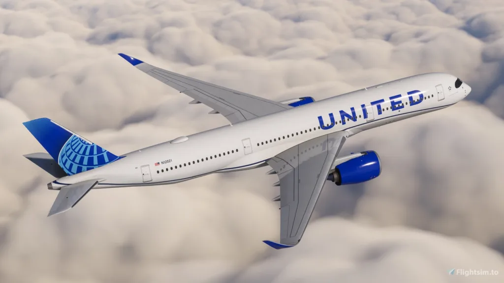 United Airlines Airbus A350